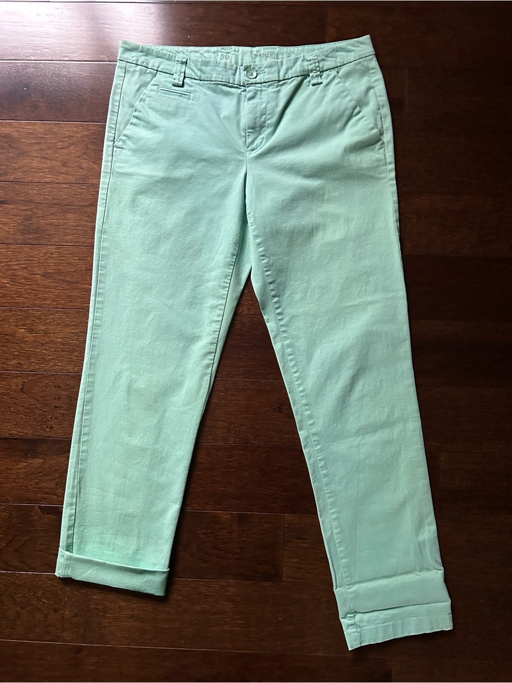 GAP Mint Green Khaki Pants - Picture 2 of 4